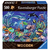 Wooden Puzzle: Under the Sea