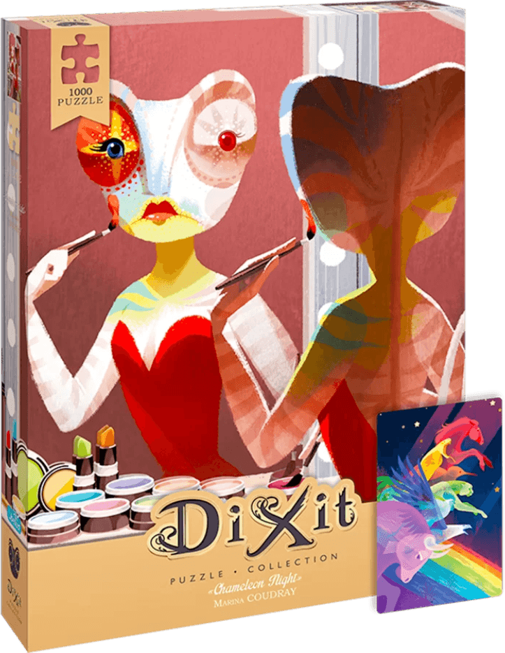 Dixit Jigsaw Puzzle: Chameleon Night