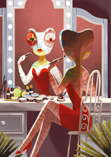 Dixit Jigsaw Puzzle: Chameleon Night