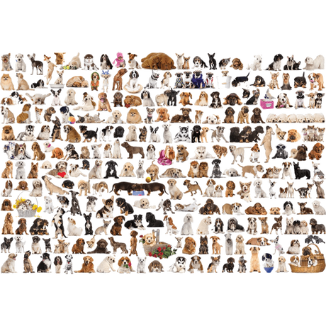 The World of Dogs jigsaw puzzle artwork
