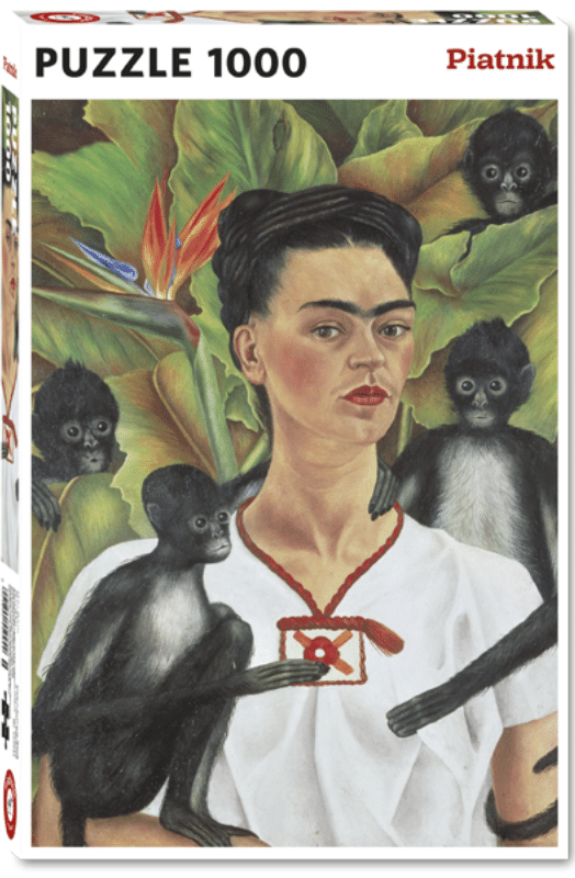 Frida Kahlo: Self-Portrait with Monkeys