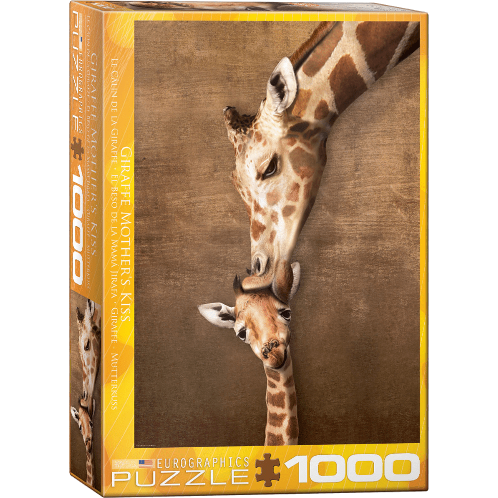 Giraffe Mother's Kiss