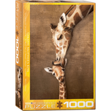 Giraffe Mother's Kiss