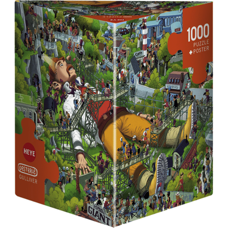 Gulliver jigsaw puzzle box
