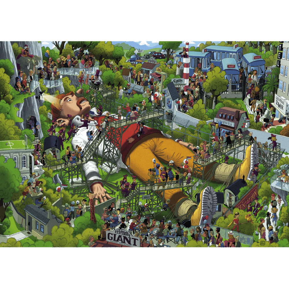 Gulliver jigsaw puzzle