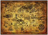 The Legend of Zelda: Hyrule Map