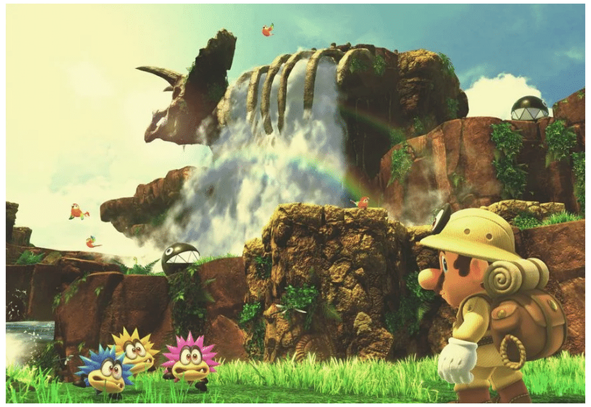 Super Mario Odyssey: Cascade Kingdom