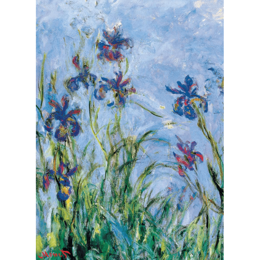 Claude Monet: Irises (Detail)