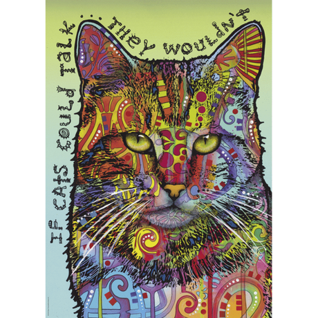 If Cats Could Talk 1000 piece jigsaw puzzle - front artwork