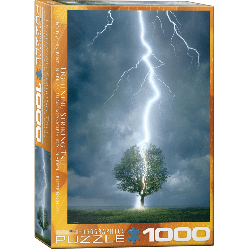 Lightning Striking Tree