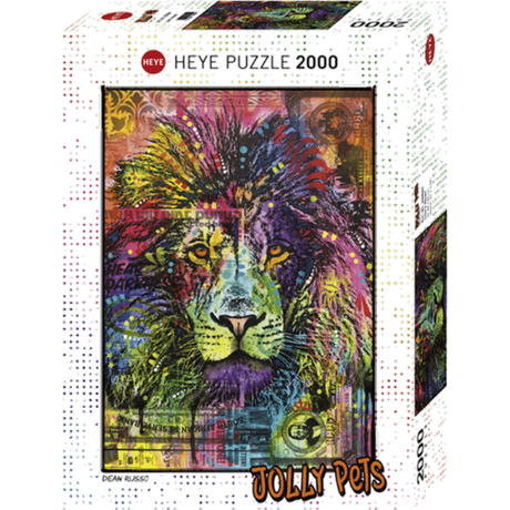 Lion's Heart 1000 piece jigsaw puzzle - box packaging