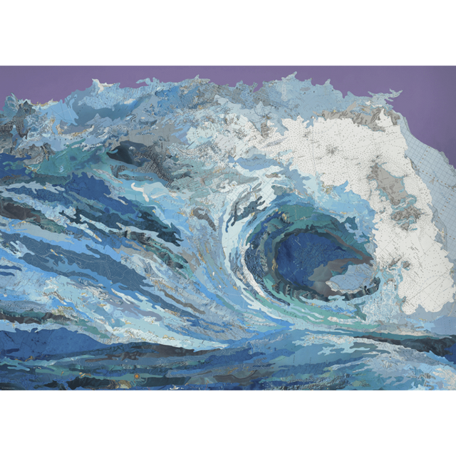 Map Wave 2000 piece jigsaw puzzle artwork by Matthew Cusick