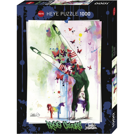 Mini Unicorn 1000 piece jigsaw puzzle - box packaging