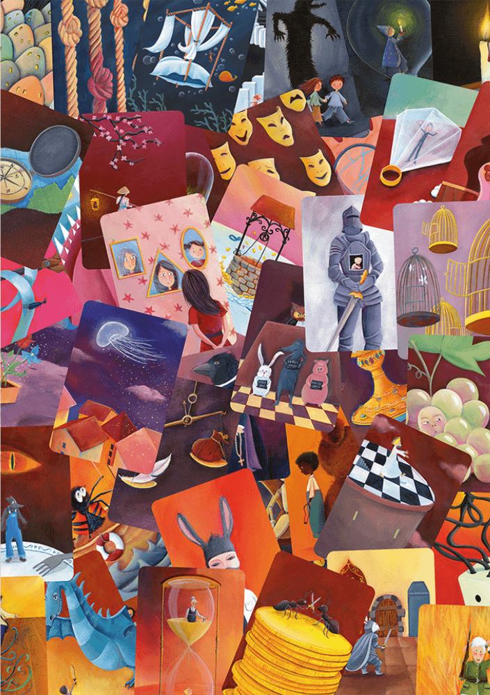Dixit Jigsaw Puzzle: Red MishMash