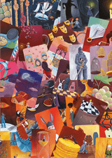 Dixit Jigsaw Puzzle: Red MishMash