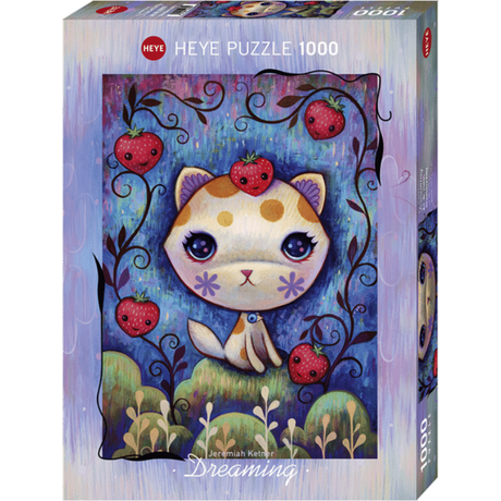 Strawberry Kitty 1000 piece jigsaw puzzle - box packaging
