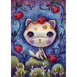 Strawberry Kitty 1000 piece jigsaw puzzle - front artwork