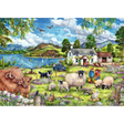 Country Farm jigsaw puzzle artwork