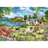 Country Farm jigsaw puzzle artwork