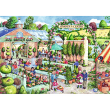 Garden Centre in Bloom jigsaw puzzle artwork