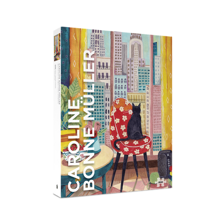 Caroline Bonne Müller: Black Cat in New York Window – box