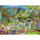 Seaside Allotment jigsaw puzzle artwork