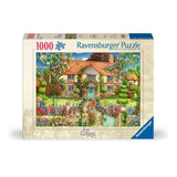 Rose Cottage jigsaw puzzle box