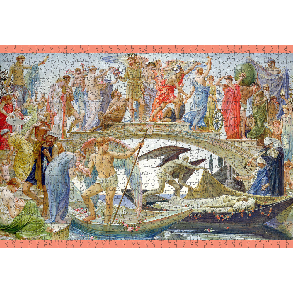 Walter Crane: The Bridge of Life – puzzle artwork
