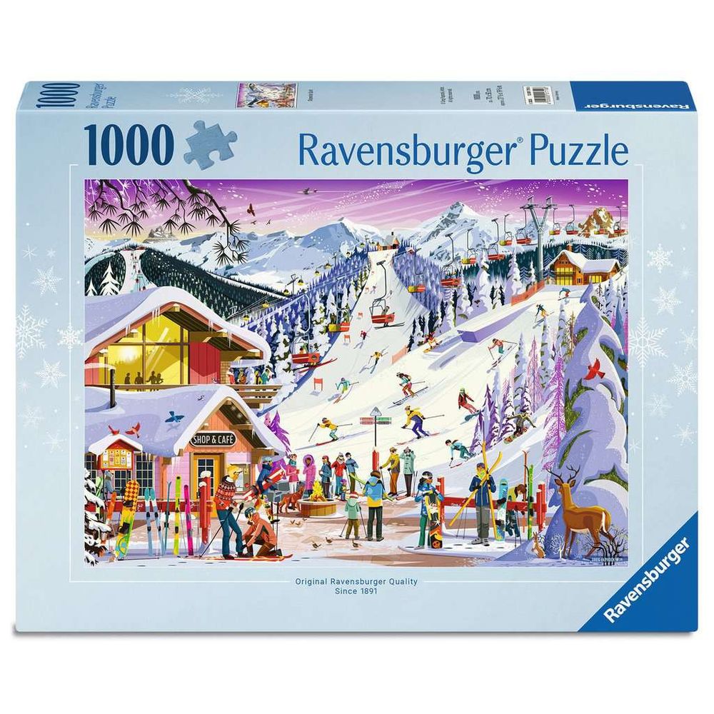 Slopeside Spirit jigsaw puzzle box