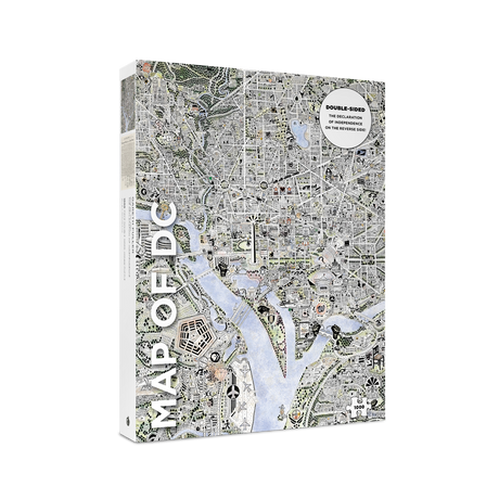Gareth Fuller: Map of DC and The Declaration of Independence – box