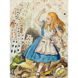 Sir John Tenniel: Alice in Wonderland Double-Sided Jigsaw Puzzle Set – puzzle artwork 2