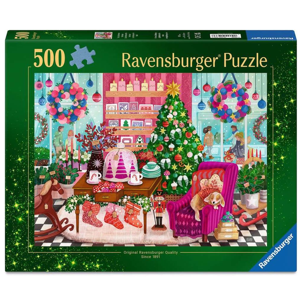 Christmas Shop jigsaw puzzle box