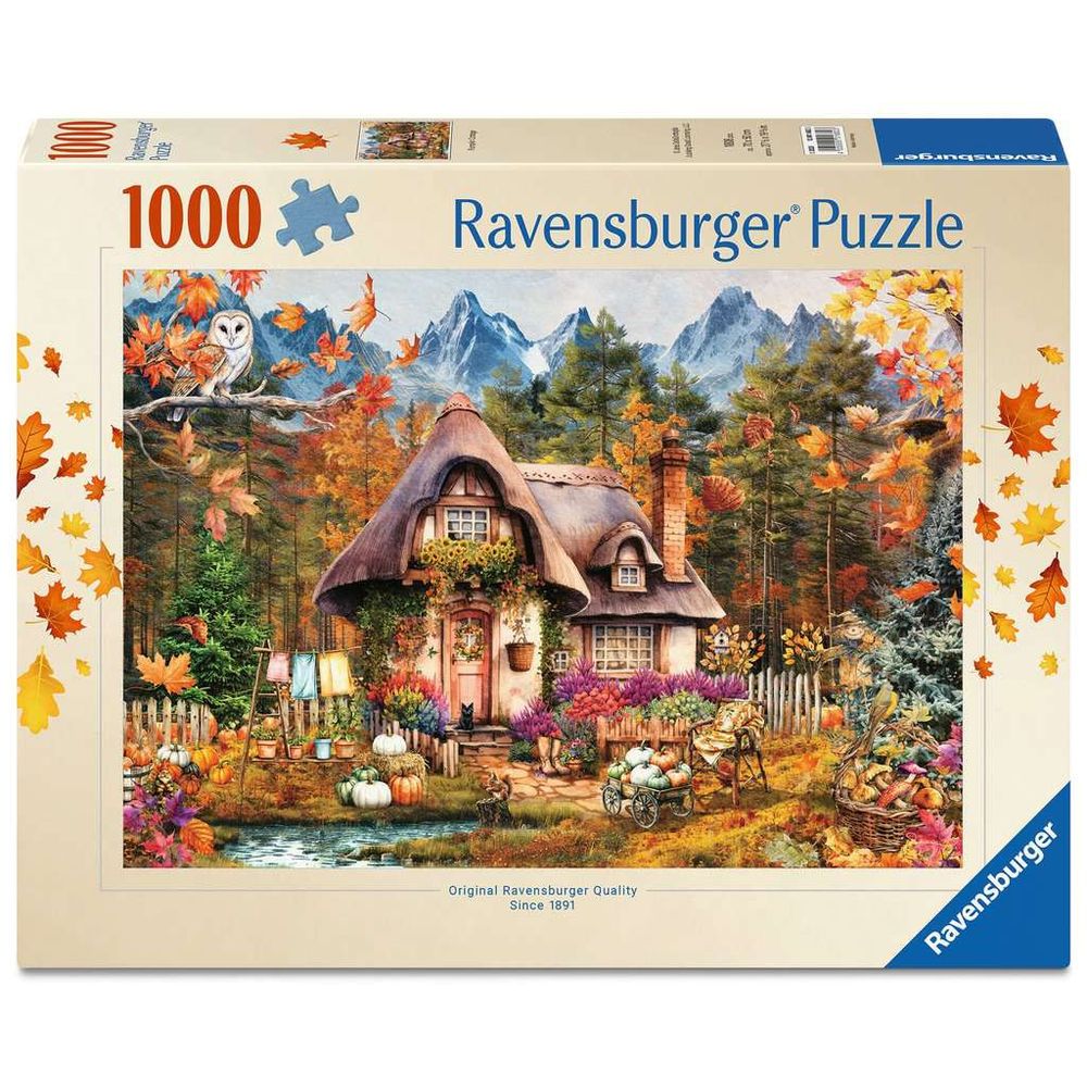 Pumpkin Cottage jigsaw puzzle box