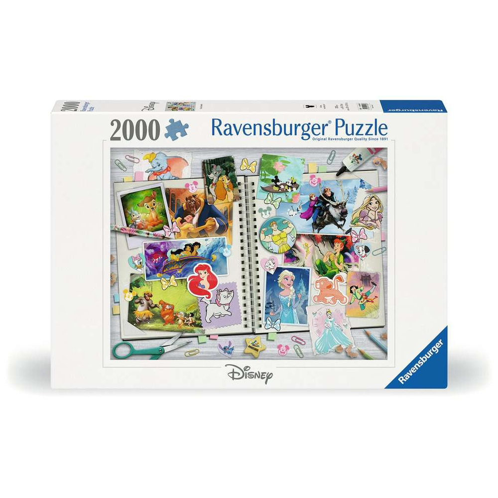 Disney Scrapbook jigsaw puzzle box