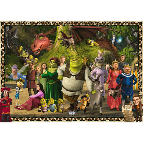 Shrek jigsaw puzzle artwork