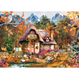 Pumpkin Cottage jigsaw puzzle artwork