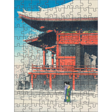 Kawase Hasui: Snowfall Double-Sided Jigsaw Puzzle Set – puzzle artwork 2