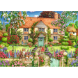 Rose Cottage jigsaw puzzle artwork