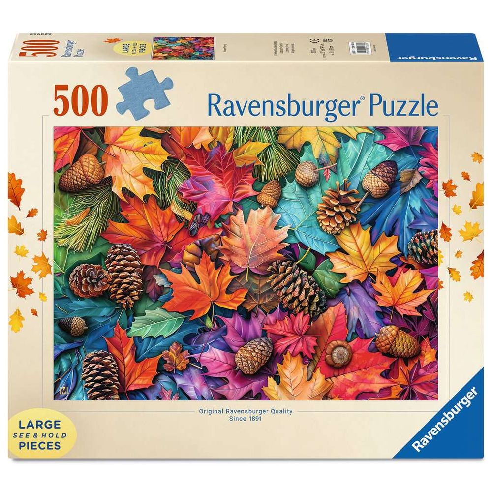 Autumn Riches jigsaw puzzle box