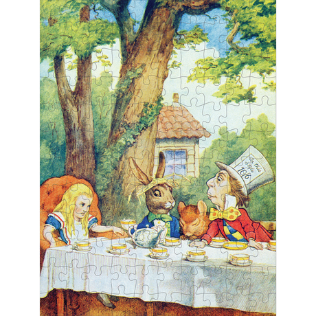 Sir John Tenniel: Alice in Wonderland Double-Sided Jigsaw Puzzle Set – puzzle artwork 1