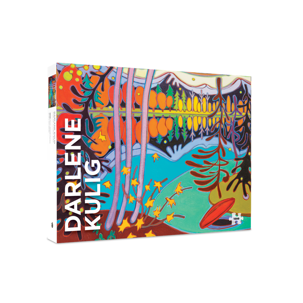 Darlene Kulig: End of Canoe Ride – box