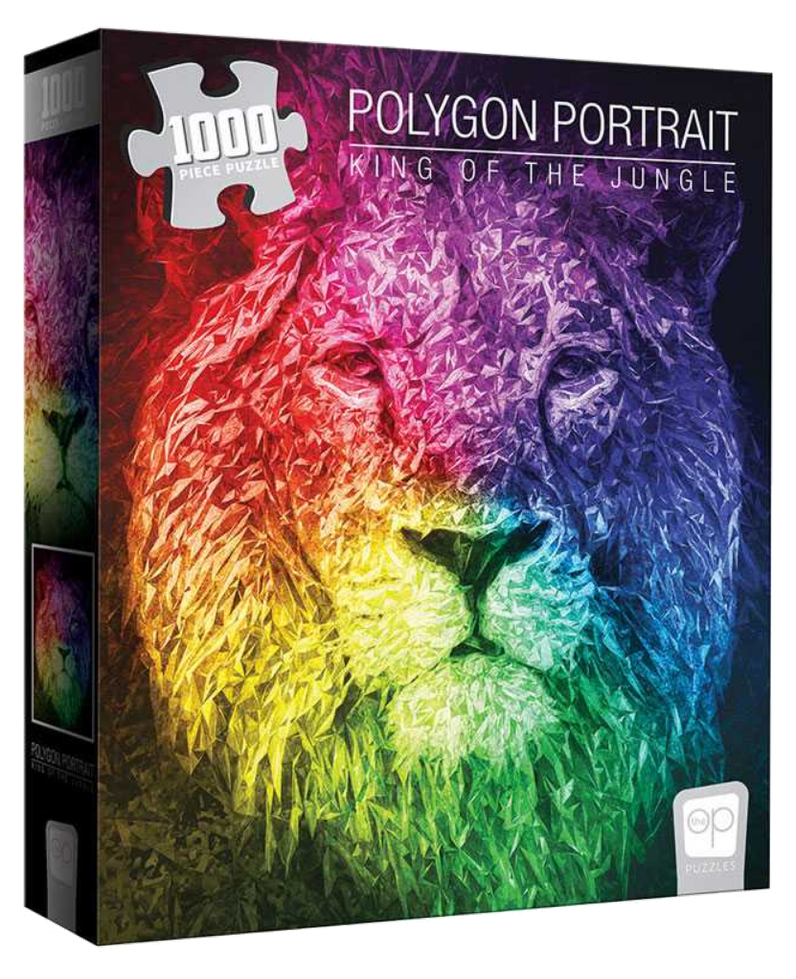 Polygon Portrait: King of the Jungle