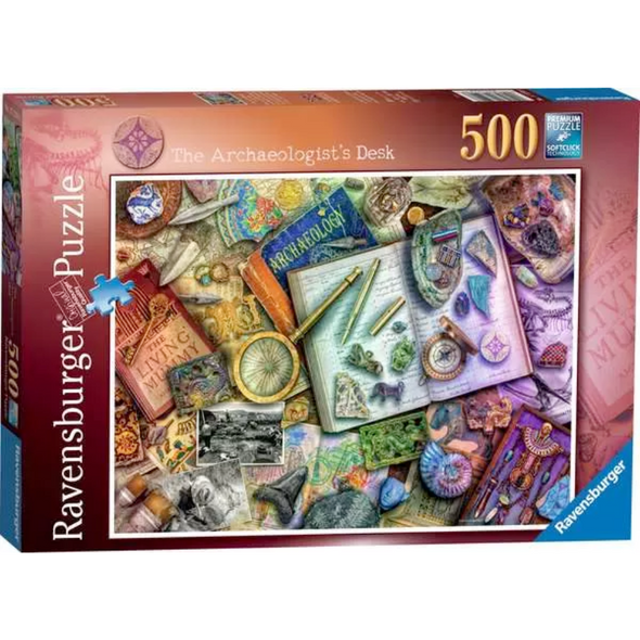 Aimee Stewart: The Archaeologist’s Desk (500 Pieces)