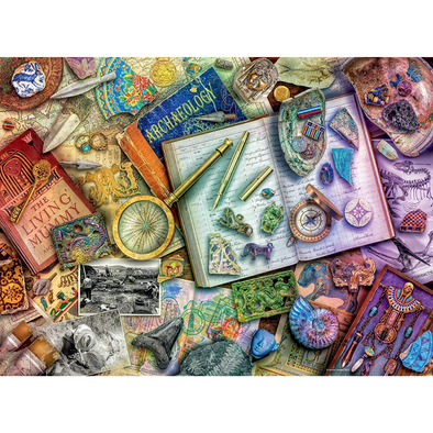 Aimee Stewart: The Archaeologist’s Desk (500 Pieces)