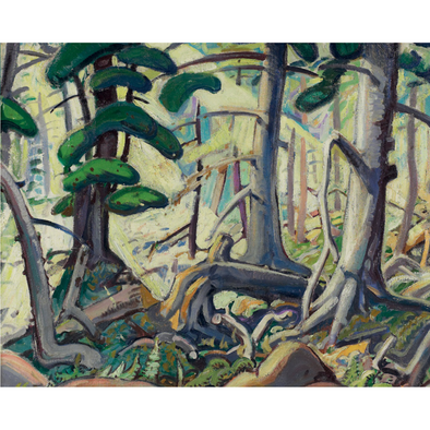 Arthur Lismer: Sunlight in a Wood