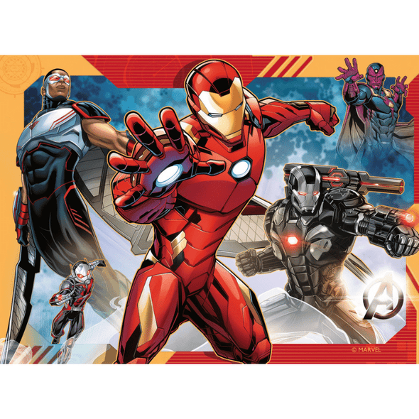 Avengers Assemble 4 in Box  (4x 100 Pieces)