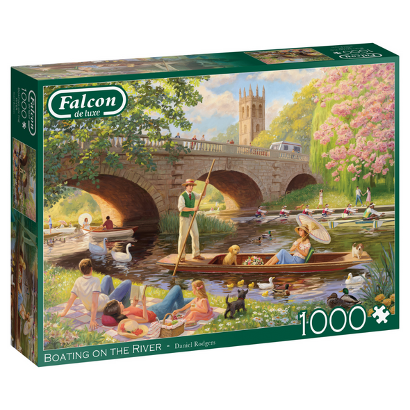 Boating on the River (1000 Pieces)