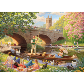 Boating on the River (1000 Pieces)