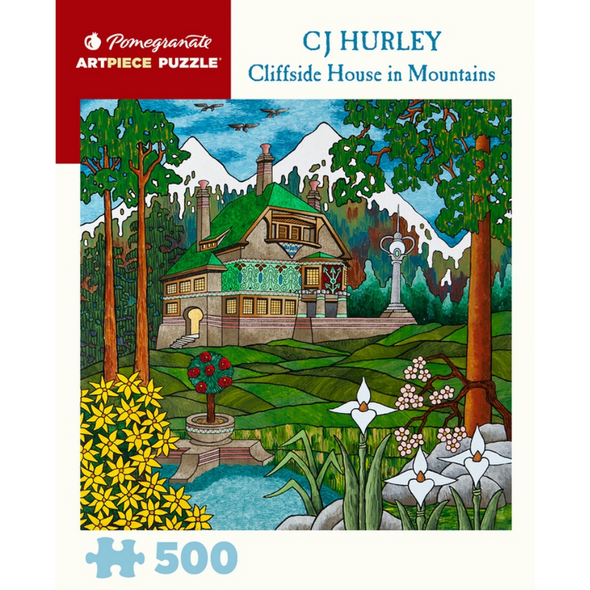 CJ Hurley: Cliffside House (500 Pieces)