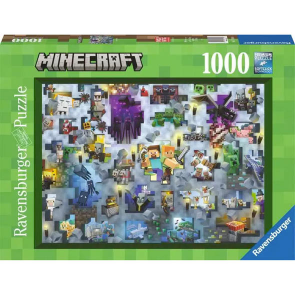 Challenge: Minecraft (1000 Pieces)